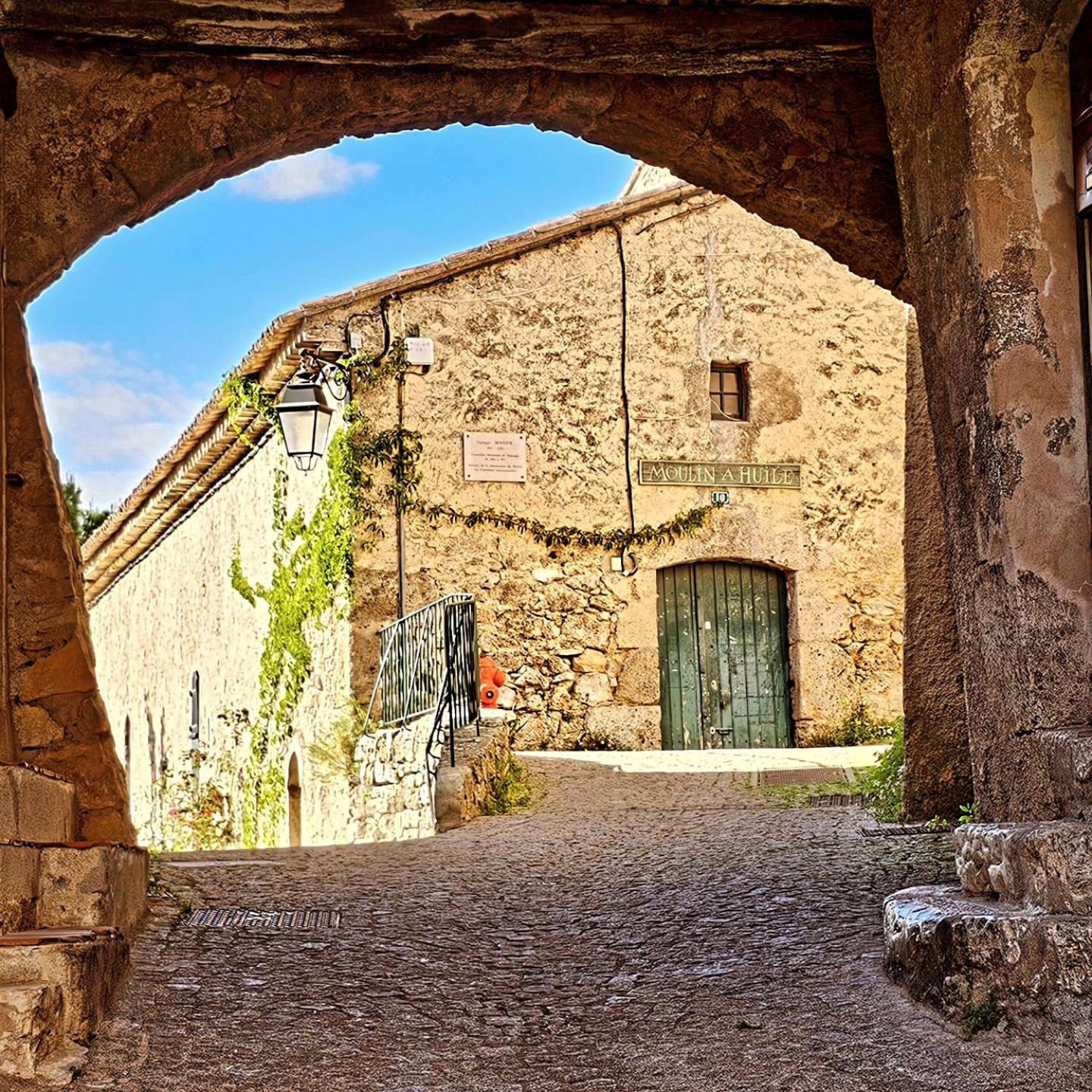 Au Coeur Du Village Provencal Tourtour Esterno foto